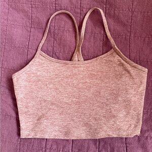 Aerie Burnt Orange Heathered Top